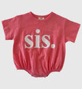 Sis Flamingo / Organic Graphic T-Shirt Bubble
