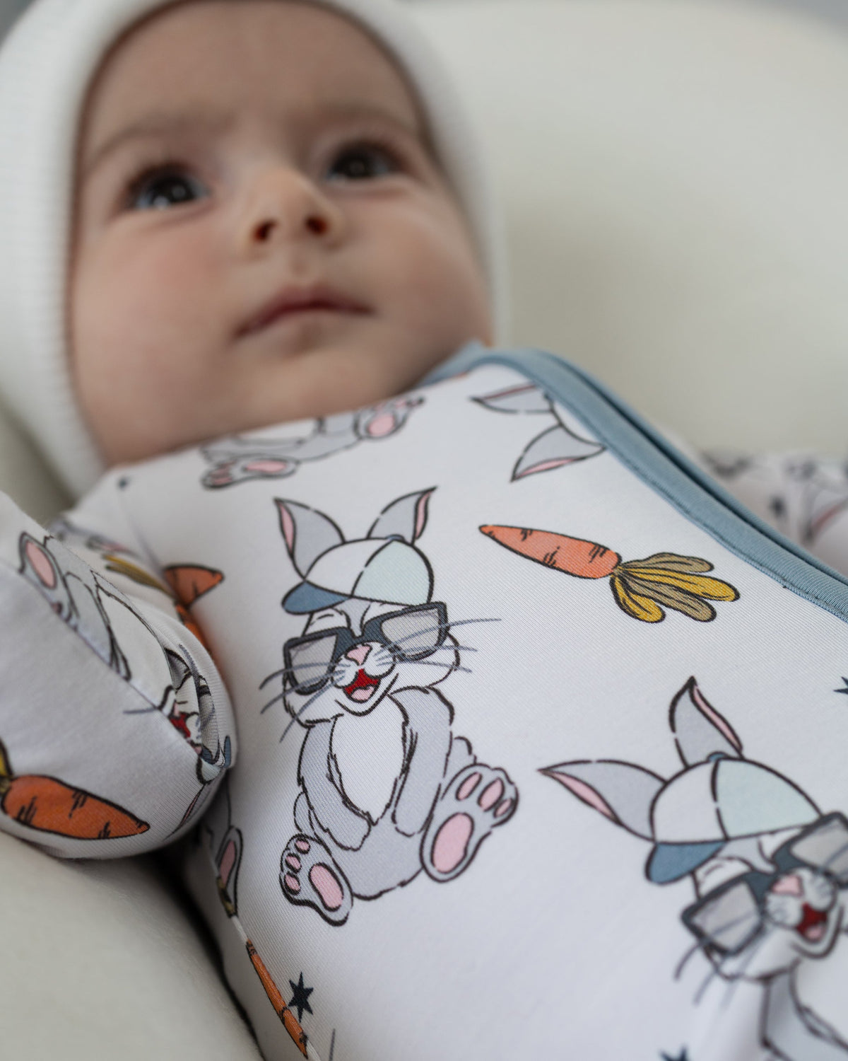 Bamboo Zip Romper | Rad Bunny