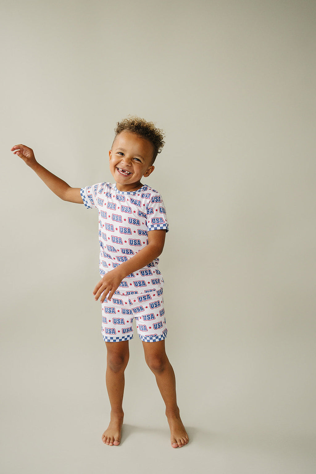 Bamboo Shorts Set | USA