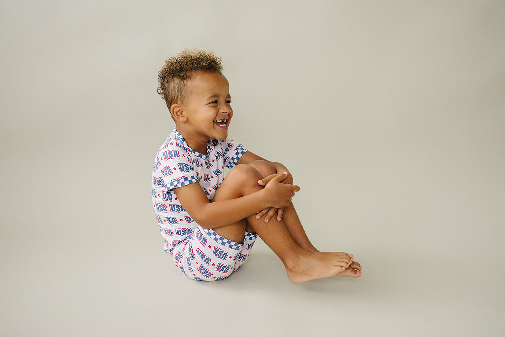 Bamboo Shorts Set | USA
