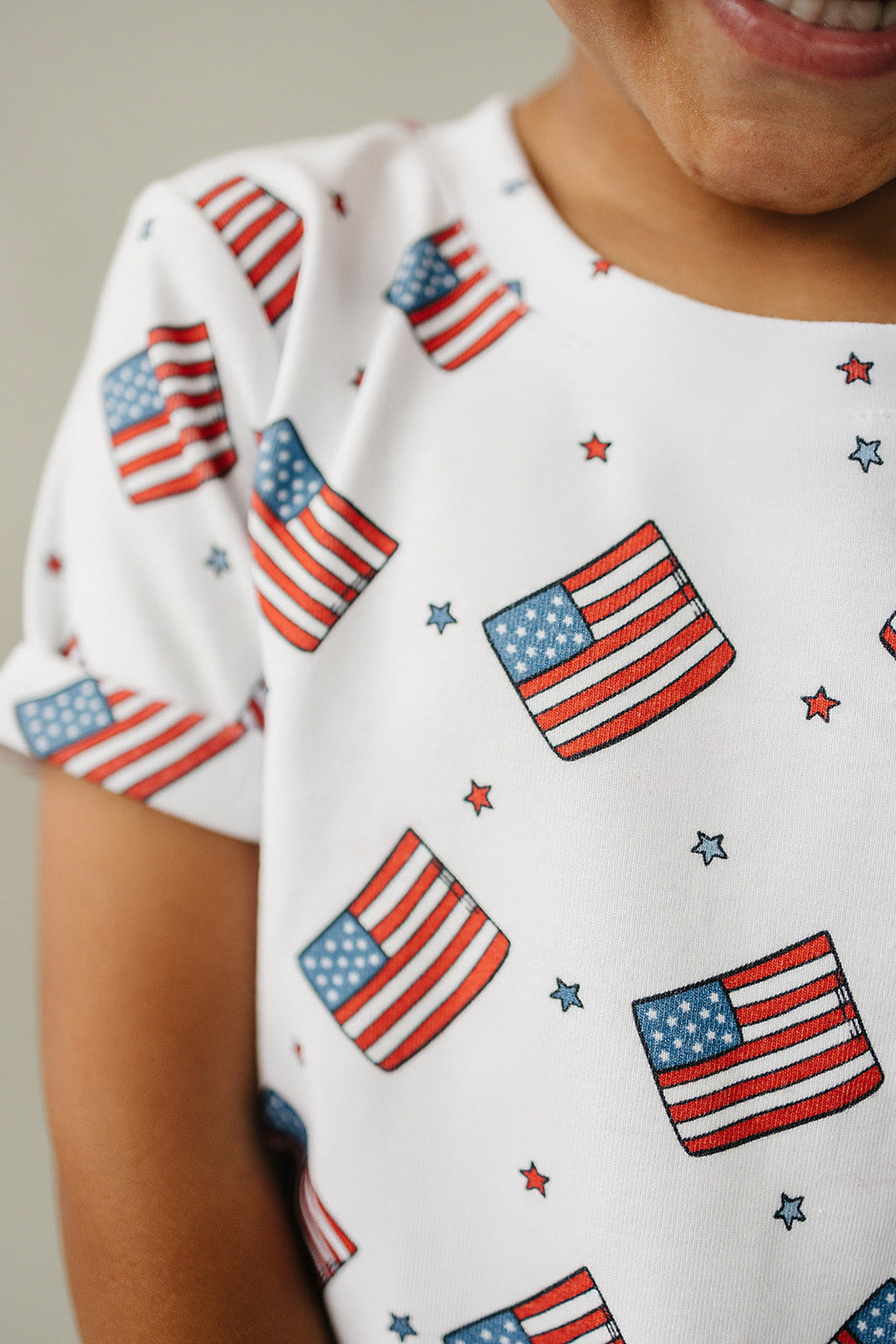 Cargo Shorts Set | Patriotic Vibes